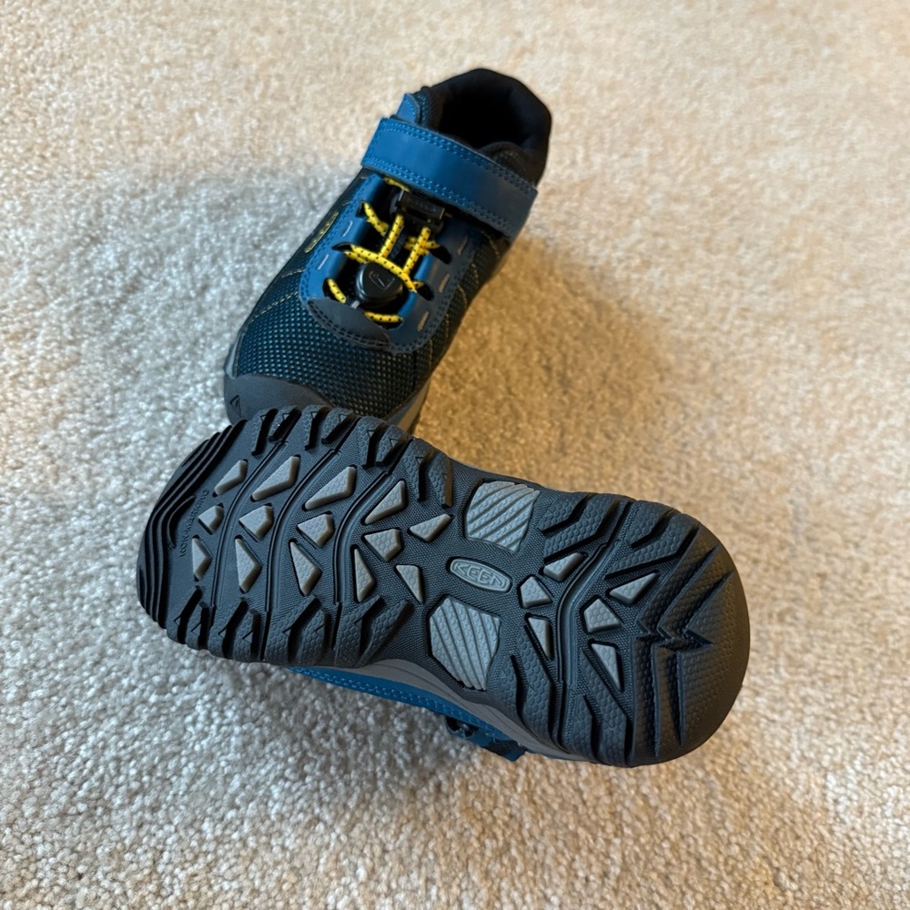 Keen Targhee Sport Mykonos Blue/Keen Yellow Sneakers size 9 Toddler - Picture 6 of 7